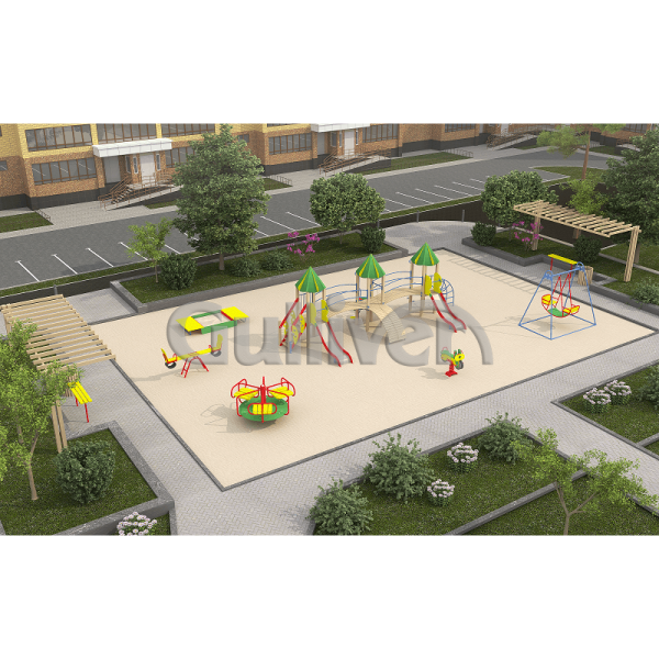 Проект майданчика у смт. Шацьк 8x8