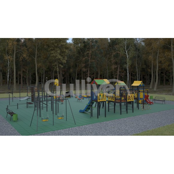 Проект майданчика у м. Рівне 20x20