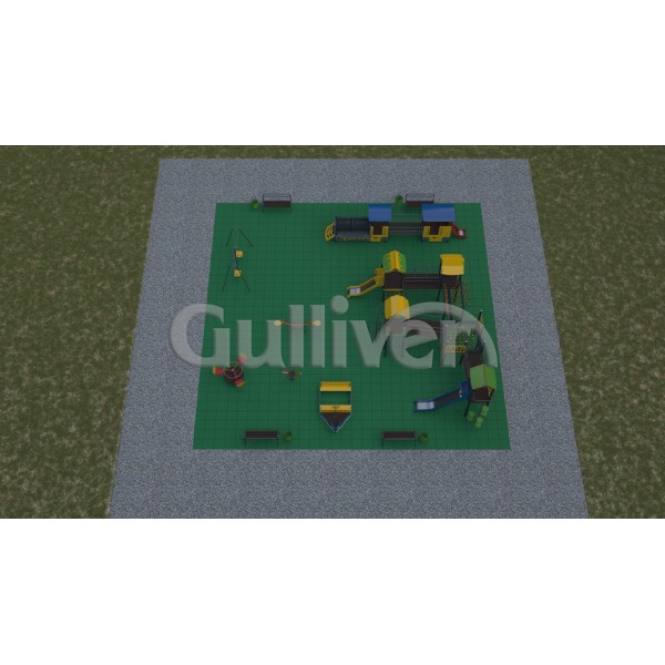 Проект майданчика у м. Рівне 20x20