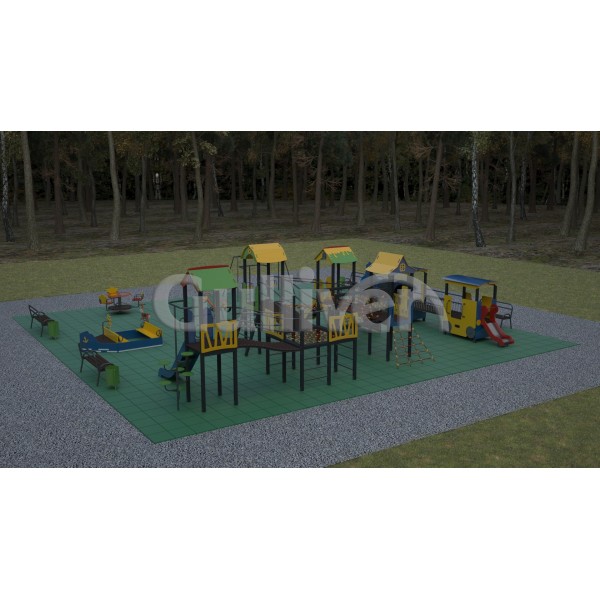 Проект майданчика у м. Рівне 20x20