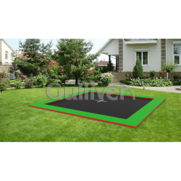 Грунтовый батут 4,4х4,4